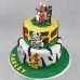 Jungle -  Animals with Kangaroo Cake (D,V)